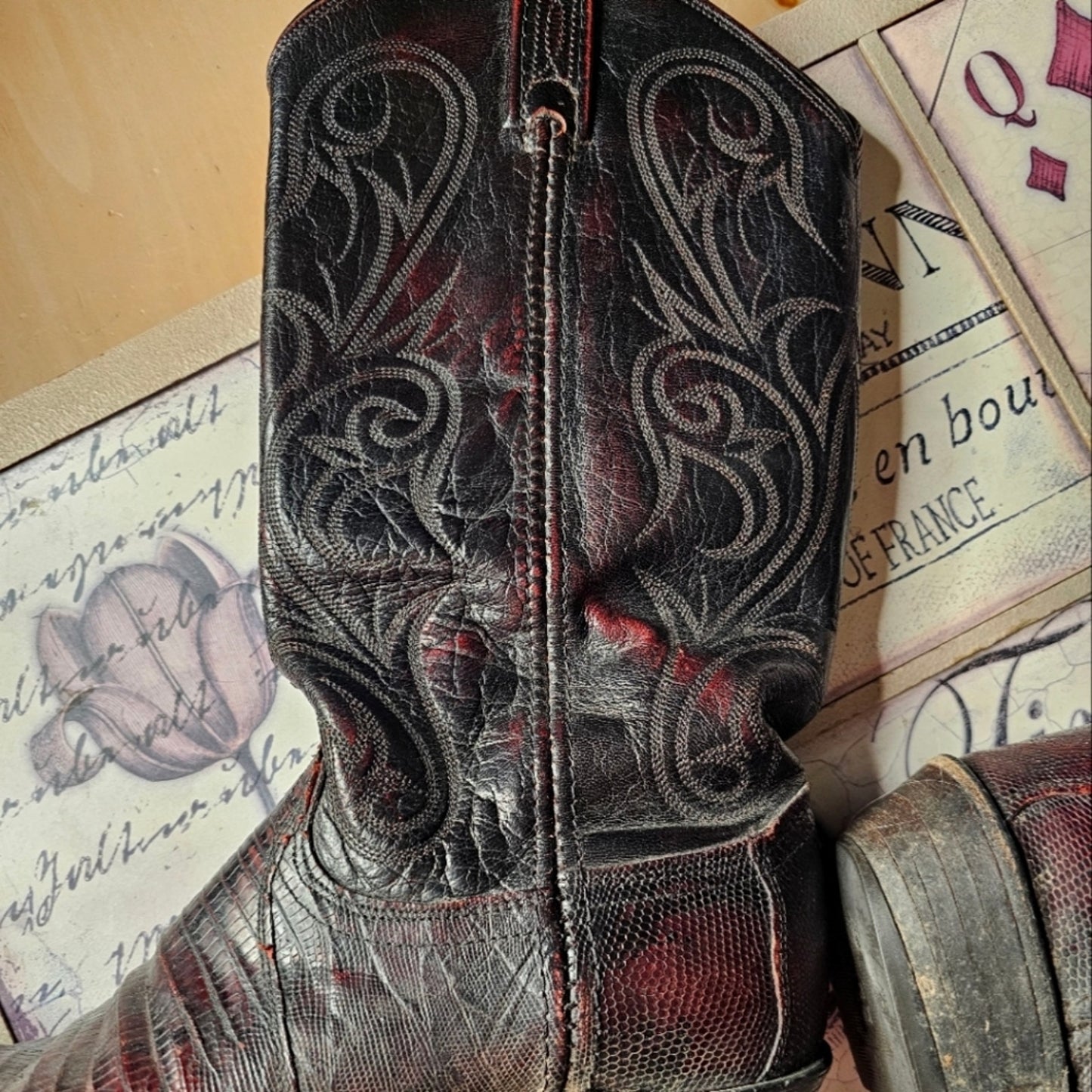 VINTAGE Dan Post El Paso Woman's Boots