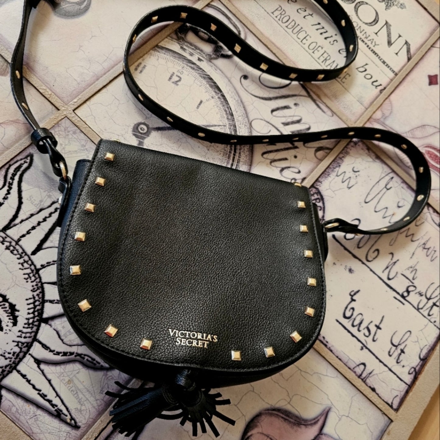 Studded Small Back Victoria Secret Crossbody Bag