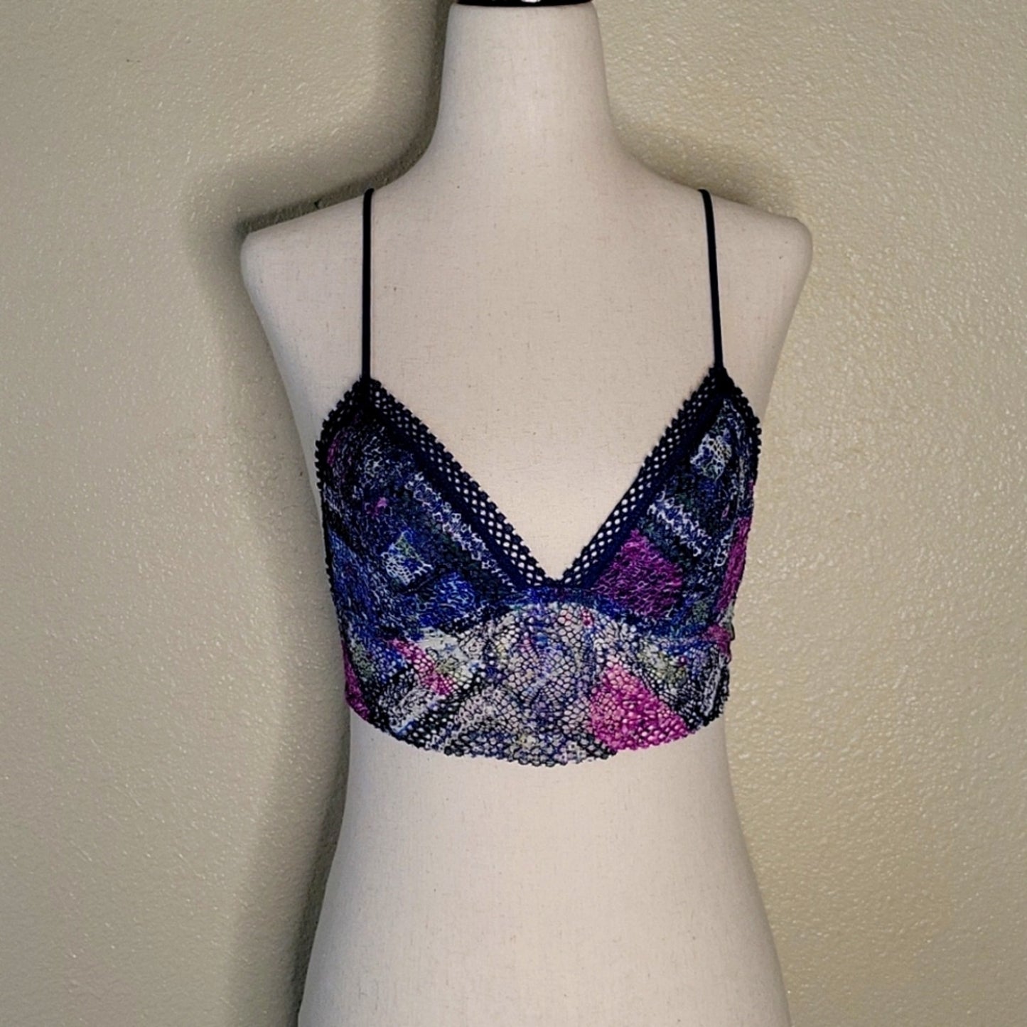 Victoria Secret Lace V-Neck Colorful Bralette