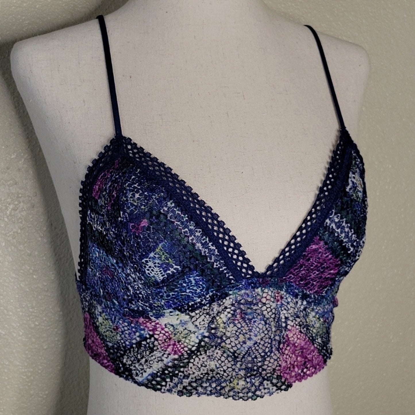 Victoria Secret Lace V-Neck Colorful Bralette