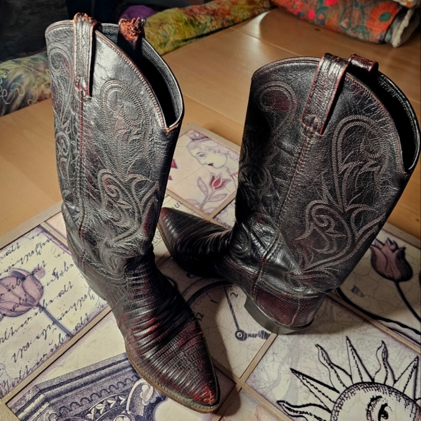 VINTAGE Dan Post El Paso Woman's Boots