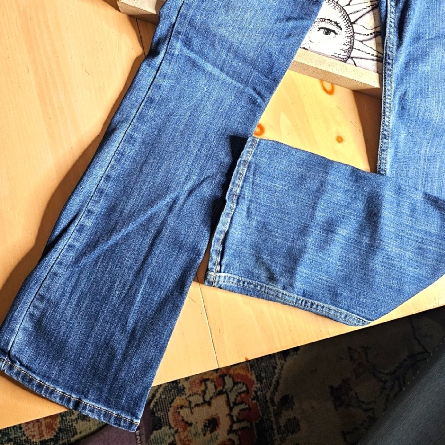 Lee Vintage Size 4 Mid Rise Bootcut Jean's