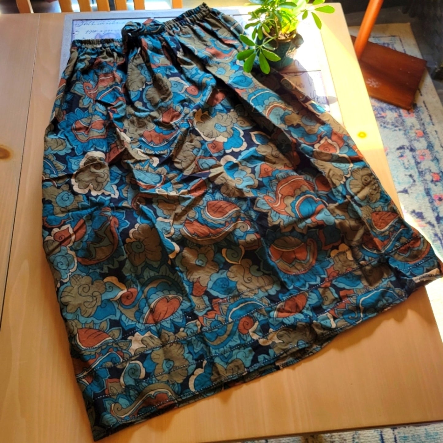 Stunning Vintage Tica Long Floral Skirt