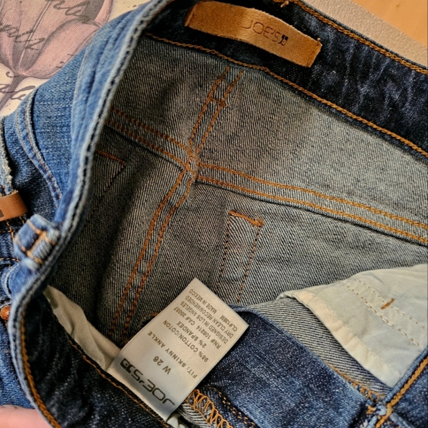 Joe's Jean's Skinny Ankle Distressed