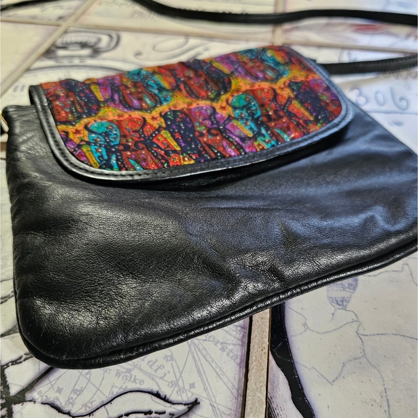 Leather Bohemian Small Crossbody Tokyo Bag