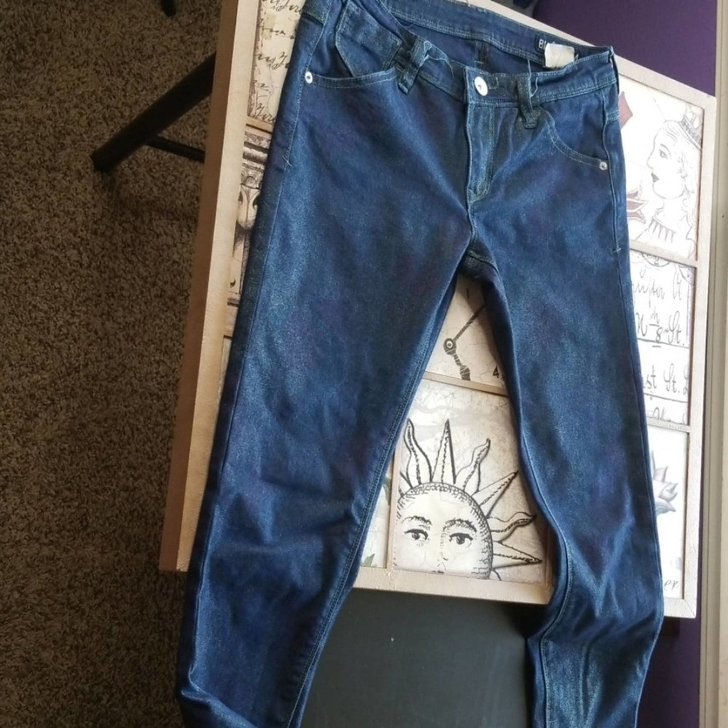 BLUEFARM* Shiny Skinny Jean's