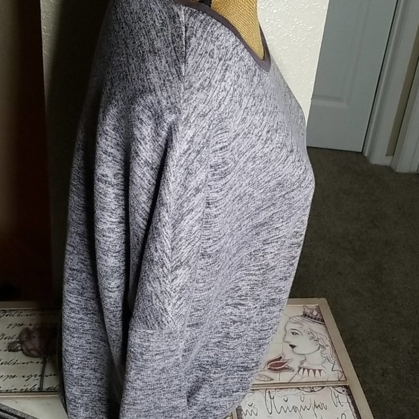 Alfani Intimates Purple Soft Light Weight Sweater