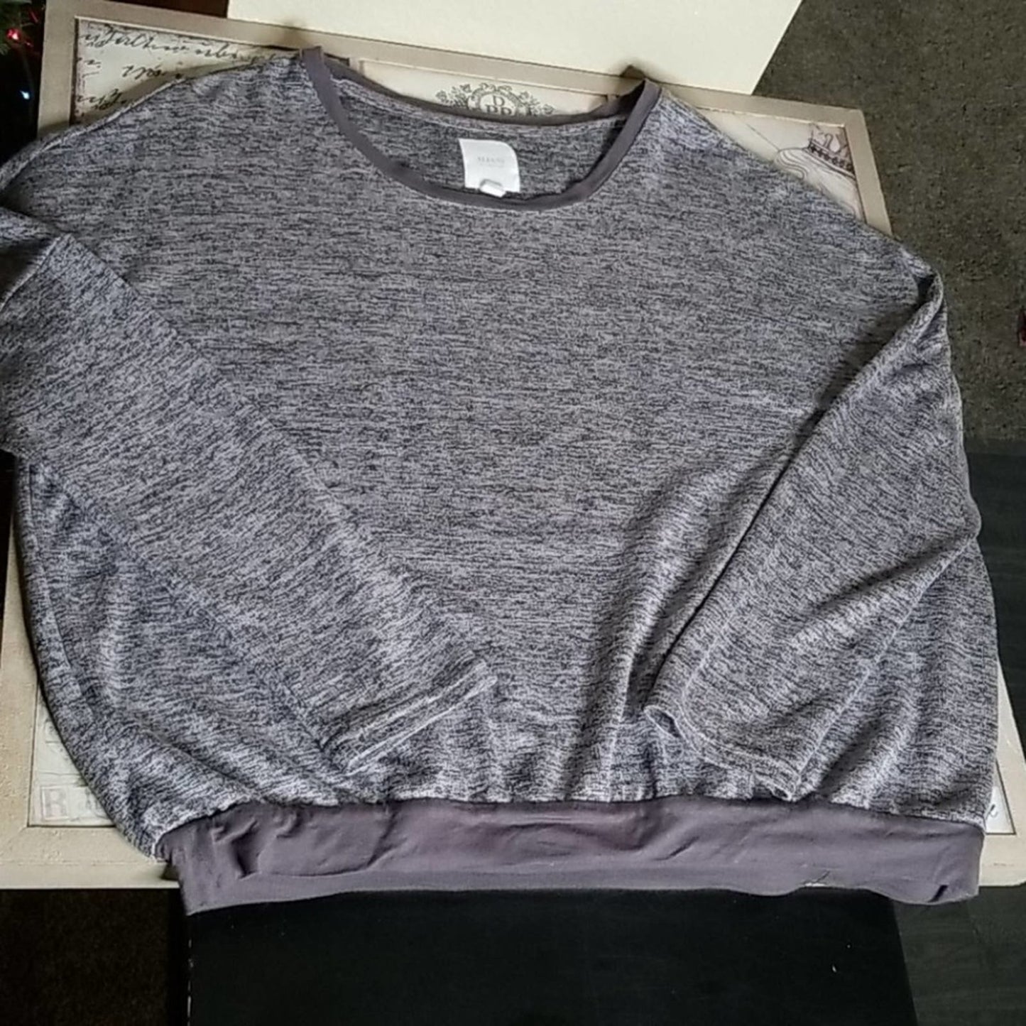 Alfani Intimates Purple Soft Light Weight Sweater